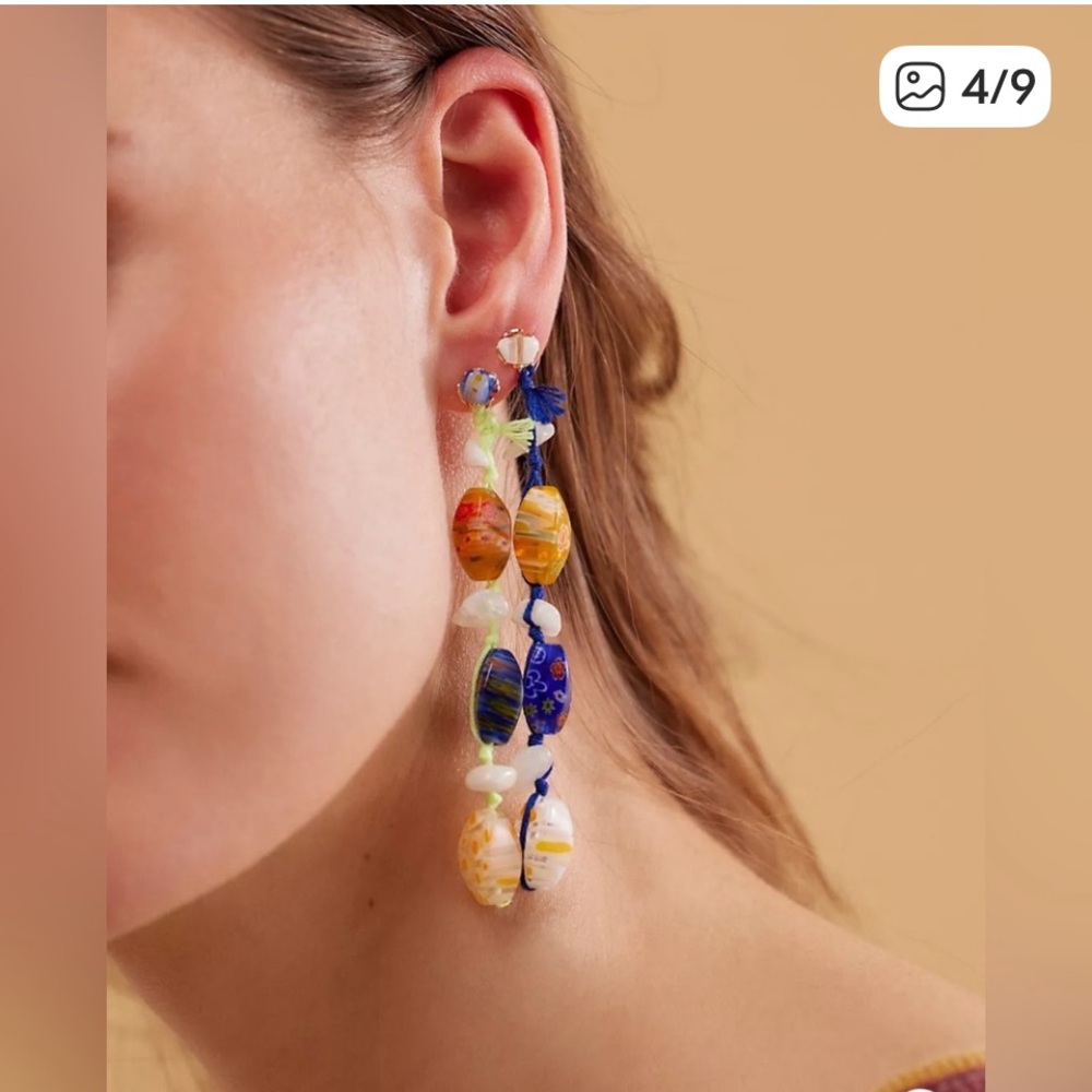 Free People x Ariana OST Voyage Dangle Earrings NWT - Picture 3 of 4
